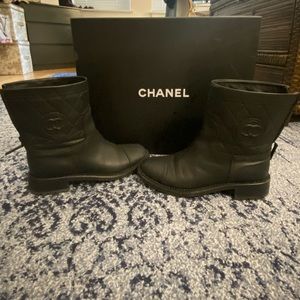 Chanel short boots